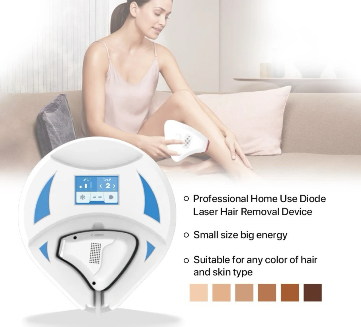Elite Smooth Hair Removal Diode Laser Mini