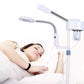 Woman rests while enjoying professional facial steamer treatment