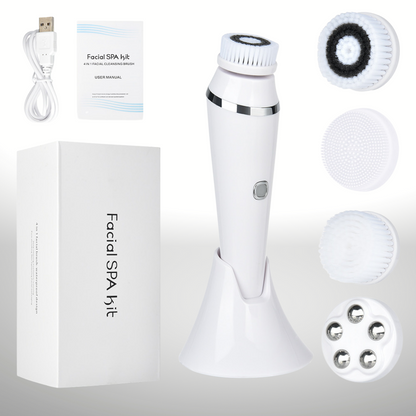 4 in 1 Facial Cleansing Brush Set Facial Device