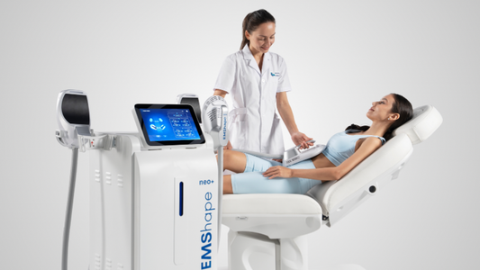 Discover EMSHAPE® NEO PLUS - the Ultimate Strengthening, Toning, Fat Burning Machine