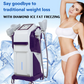 Weight loss diamand ice fat freezing machine