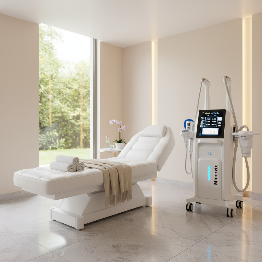 Minervix Máquina de Eliminación de Celulitis y Pérdida de Peso 4 en 1
