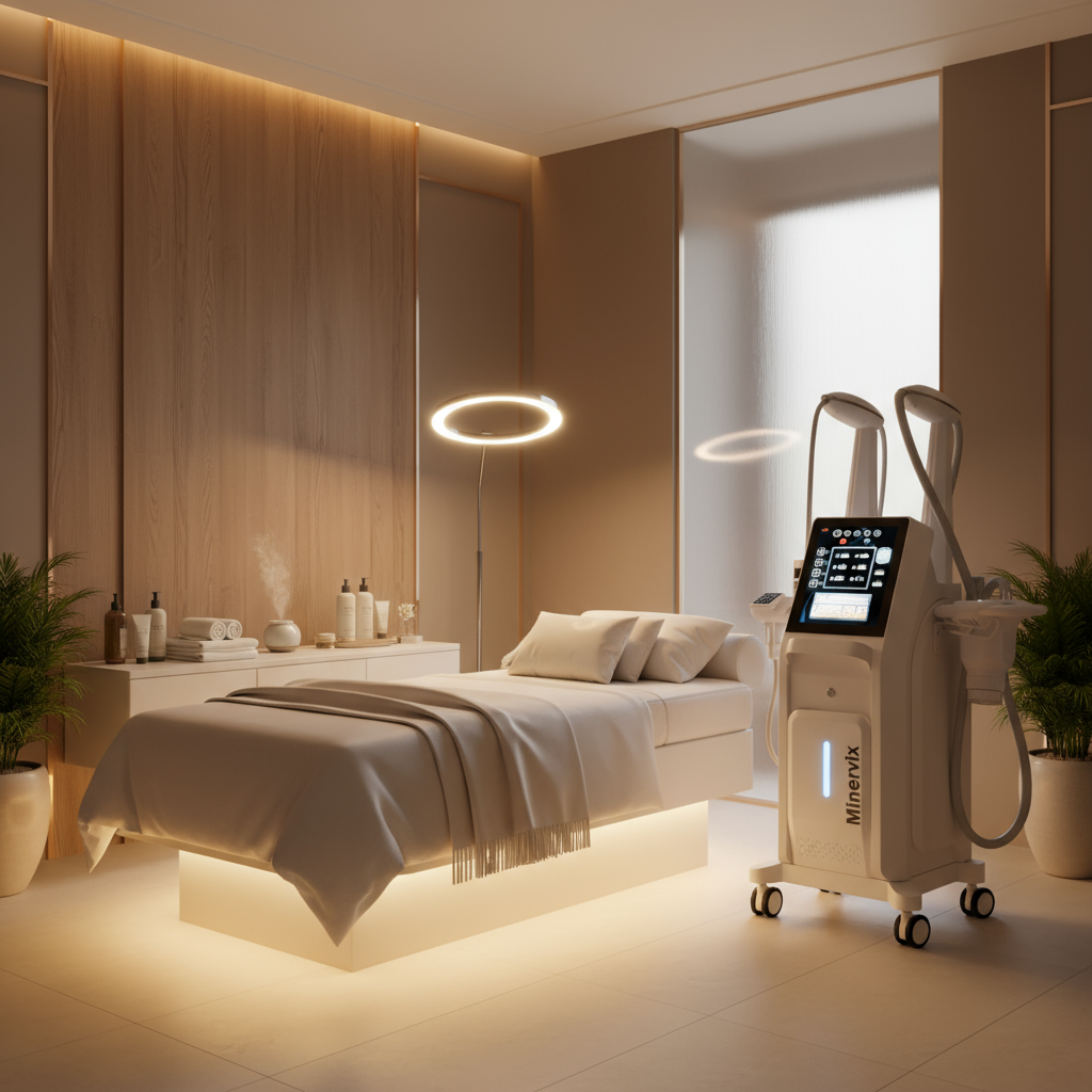 Minervix Máquina de Eliminación de Celulitis y Pérdida de Peso 4 en 1