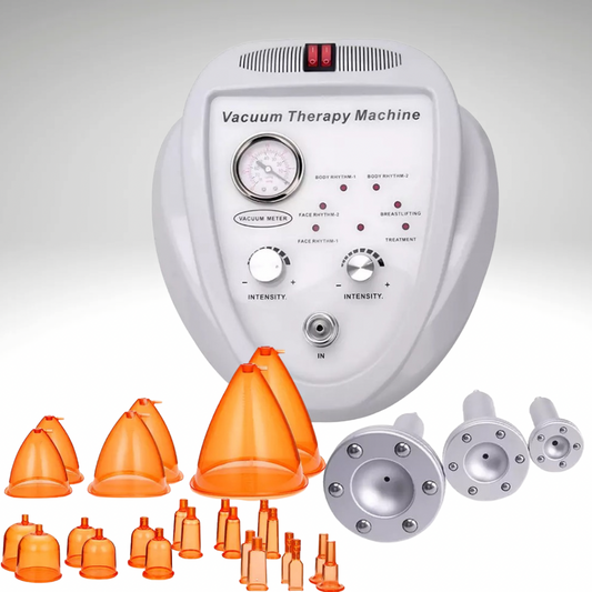 Body Shaping Vacuum Therapy Machine with orange color XL Cups