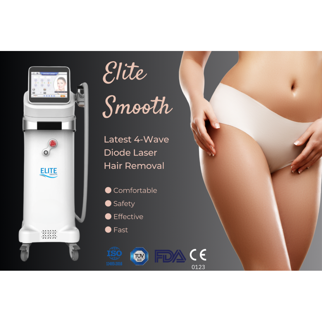 Elite Smooth™ Pro Laser à diode avec 4 longueurs d'onde