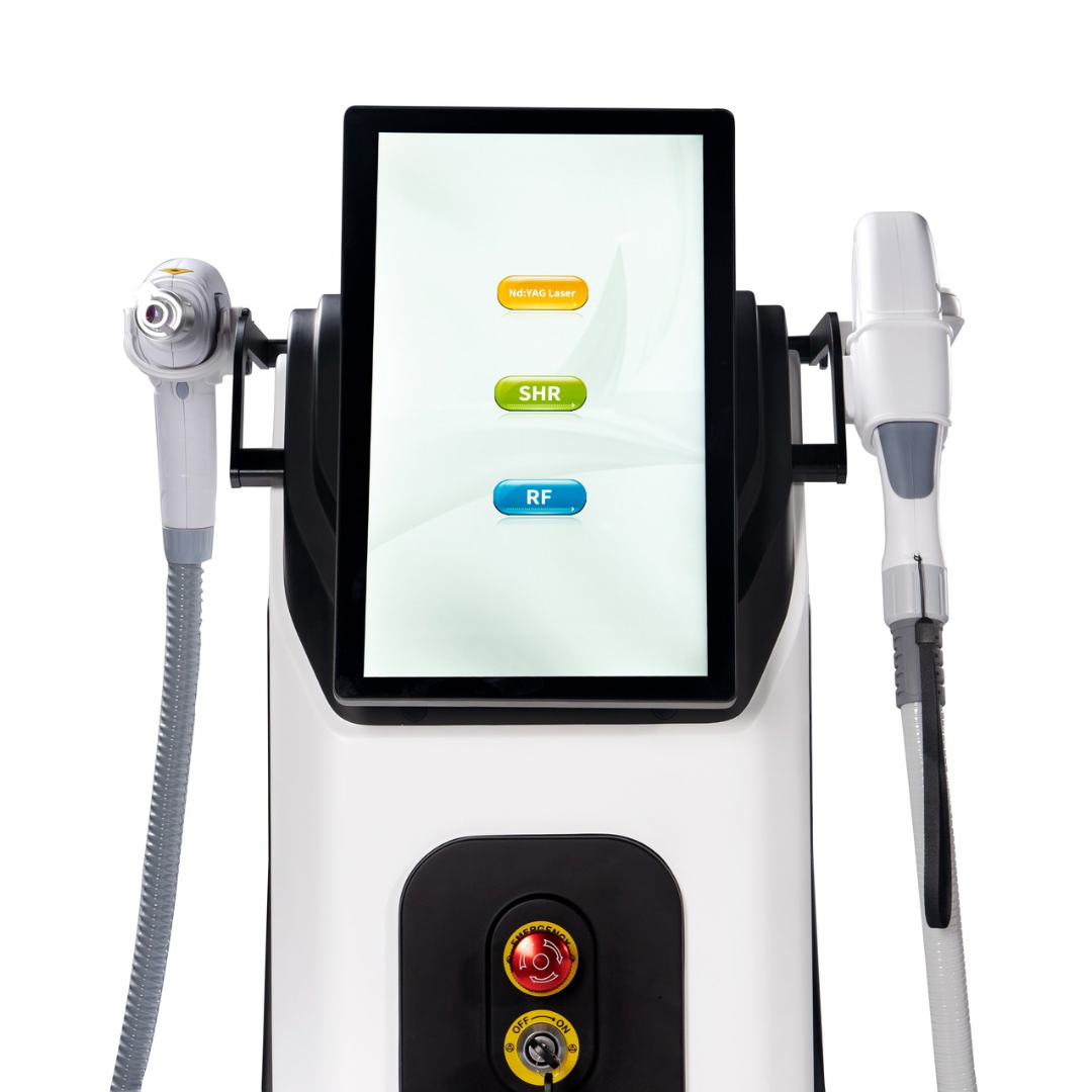 Myriad™ Escritorio 4 en 1 Multifunción Láser con ND YAG + SHR + E-Light + RF