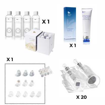 Consumibles esenciales para 18 en 1 Hydra Spa Infusion Ultra Glow
