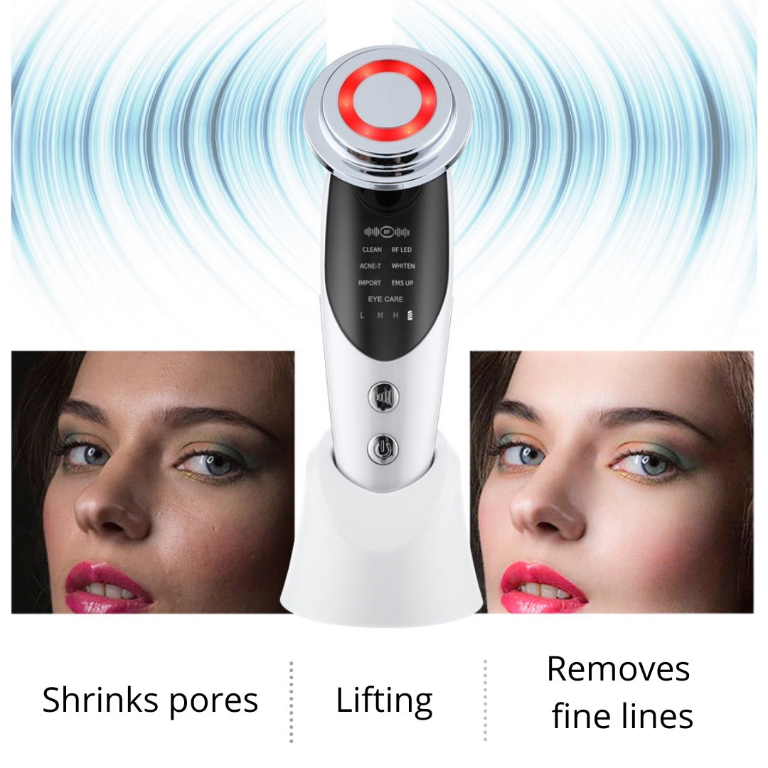 skin treatment face lifting device