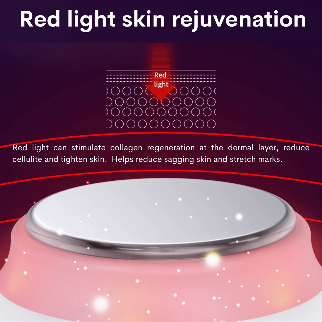 Red light skin rejuvenation, 60K Cavitation Fat Burning Machine Probe