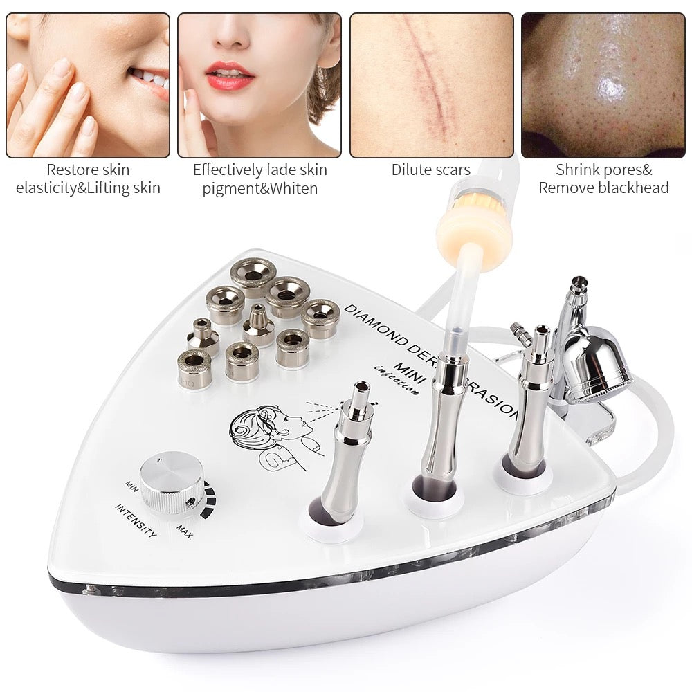 Diamond Microdermabrasion Machine and Four Different Effects and skin Benefits 
