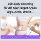 30K Body Slimming for Legs, Arms, Waist, probe is applied to the body