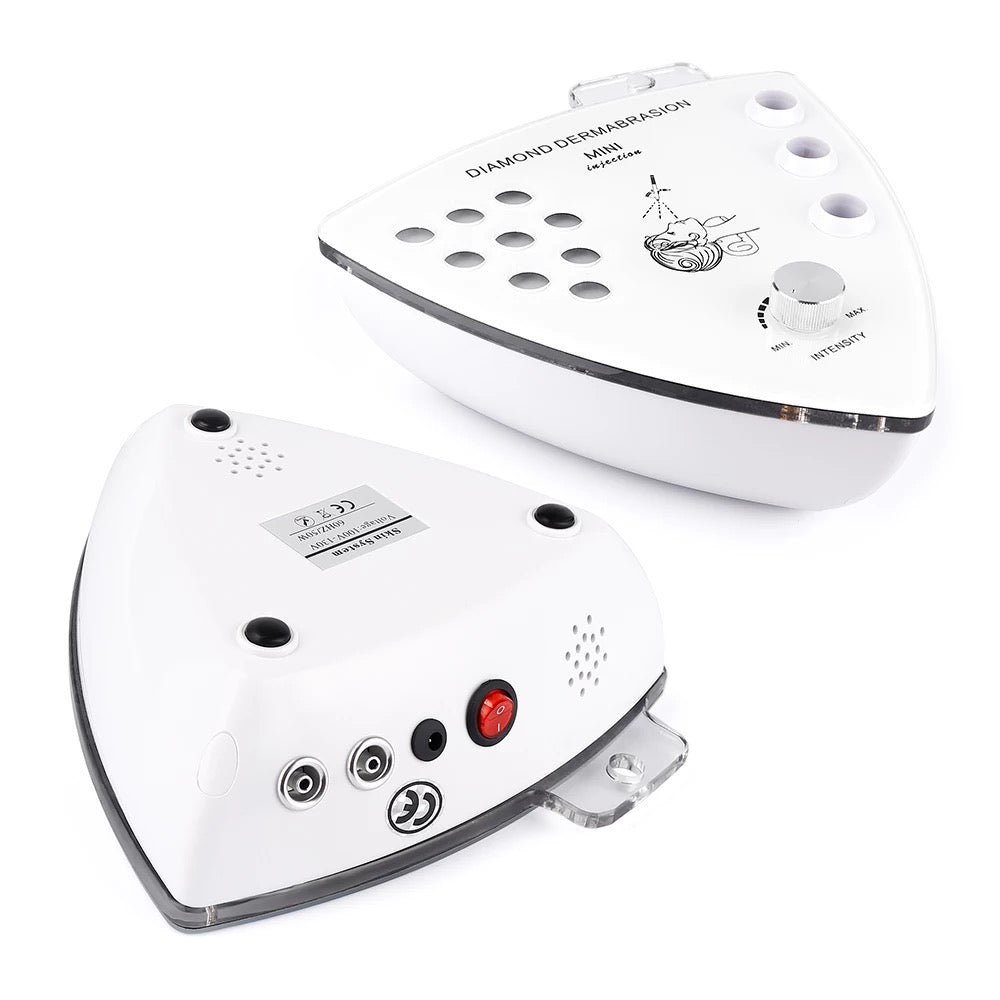 Top and bottom view of Diamond Microdermabrasion Machine 