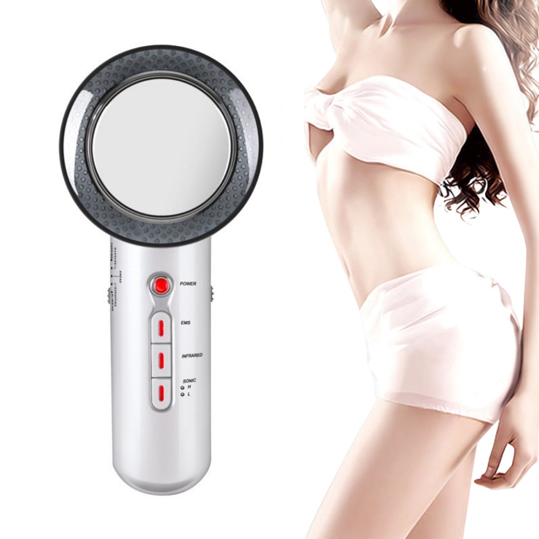 Beauty boost Ulrasound Massager Ultrasonic Cavitation Machine with Beautiful Slimmimg woman 