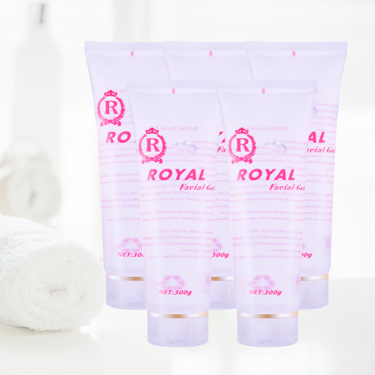 Royal Conductive Gel for Face, Five 300g Tubes 