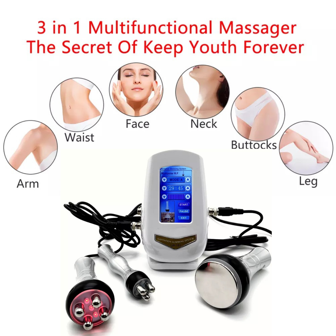 3 in 1 Multifunctional Cavitation Machine, Secret of Keep Youth Forever