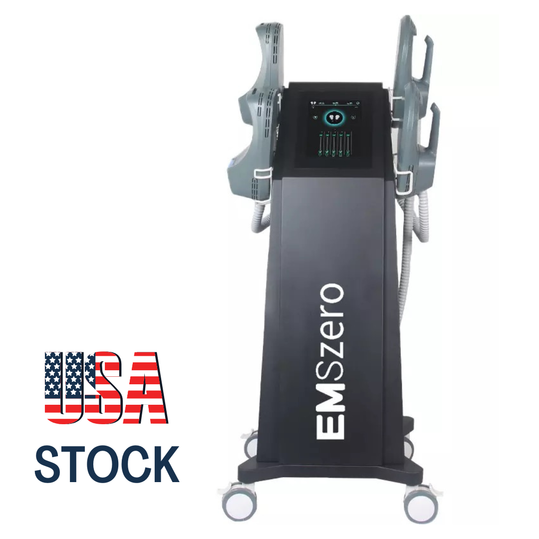 EMSZERO Neo Body Contouring Machine with four handles , USA Stock, black color