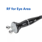 Bi-polar Radio frequency for eye area, handle for professional hydrafacial machine 