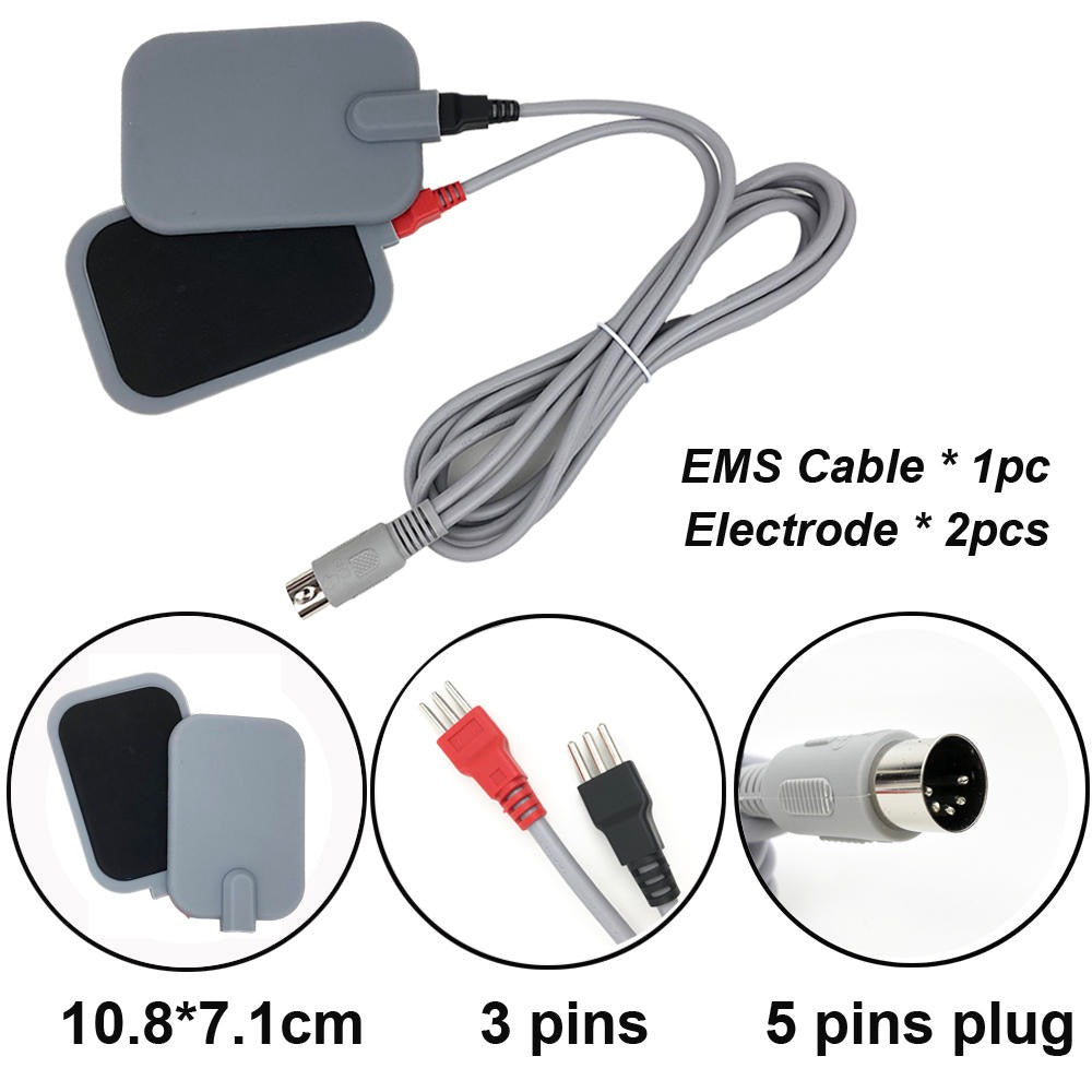 EMS Pads for Cavitation Machine, EMS Cable and Electrode
