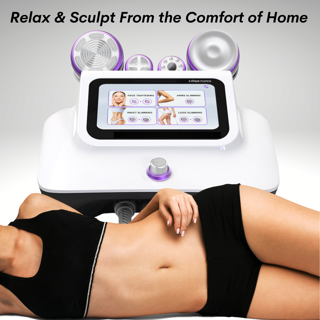 Relax and sculpt for the comfort of home using 30K cavitation machine for home use
