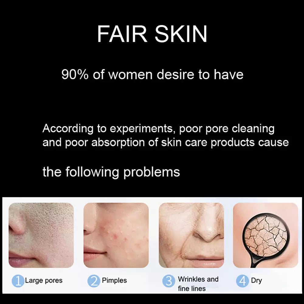 90% of Women desire to have fair skin, Skin Problems resulting from poor cleaning 