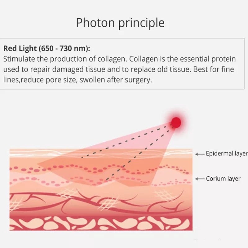 Unoisetion Cavitation Machine Photon Principle Red Light Stimulation of Collagen Production 