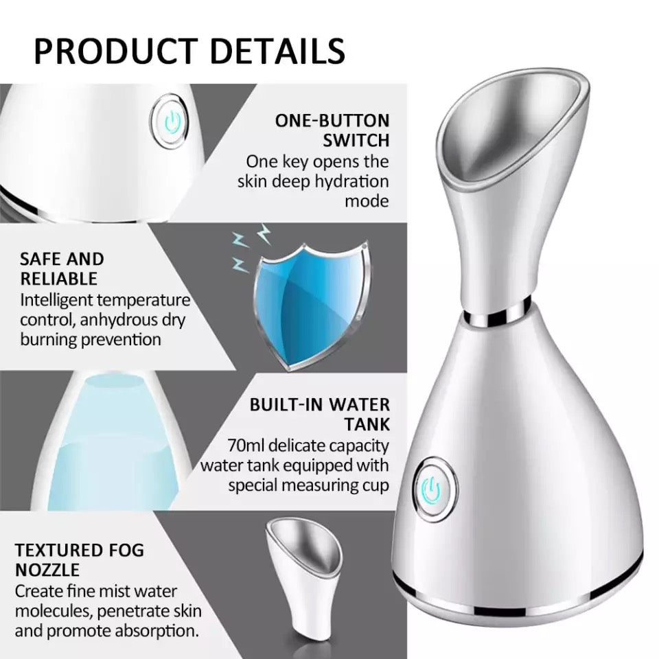 Product Details of Nano Ionic Facial Steamer