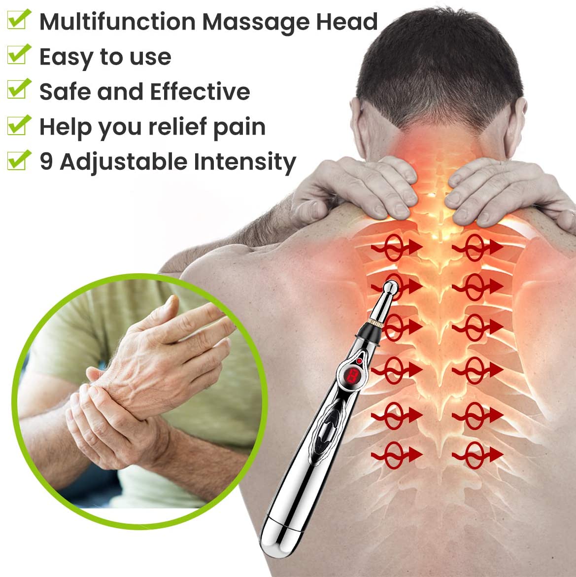 Functional Electronic Acupuncture Pen 