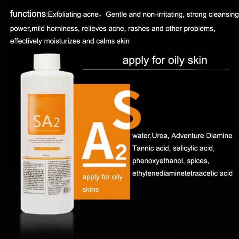 SA2 Solution for Hydrafacial Machine, apply for oily skin 