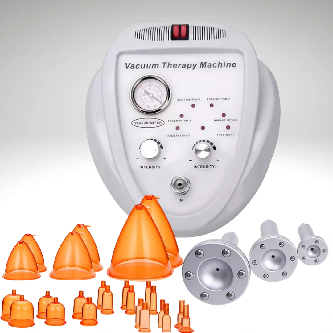 Body Shaping Vacuum Therapy Machine with orange color XL Cups
