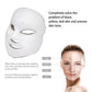LED Light Therapy Mask solves  the problem of dull uneven skin 