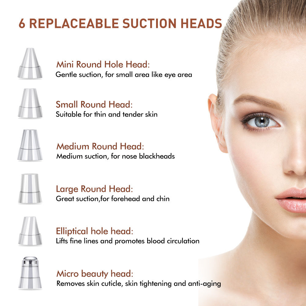 replaceable suctions heads