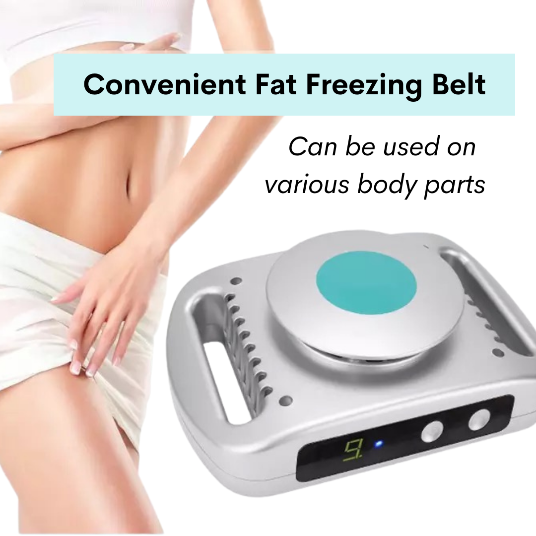 Convenient Fat Freezing Belt, Woman with Slim Sexy Body
