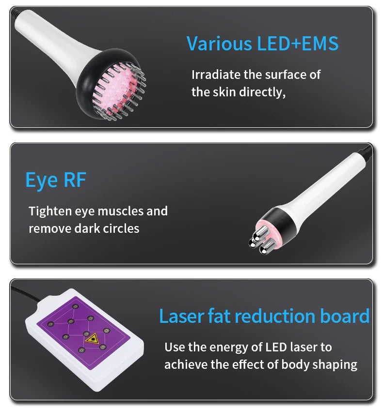 Beauty Machine Probes, Various LED & EMS, Eye RF, Laser Fat Reduction Boards