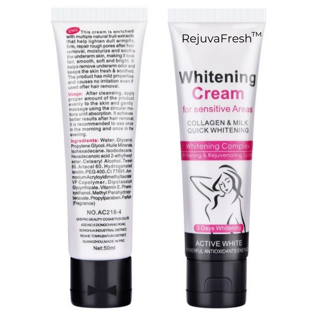 Beauty Salon Rejuva Fresh Underarm Whitening Cream Skincare Product