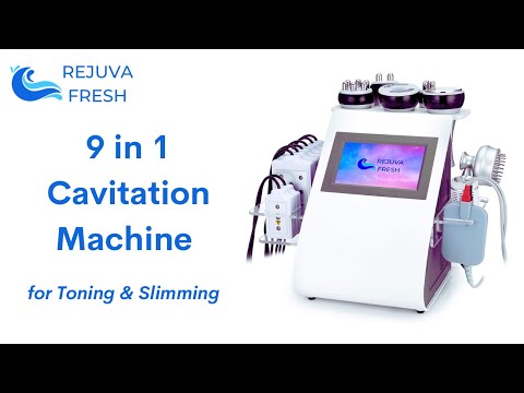 9 in 1 Cavitation Machine for Toning & Slimming