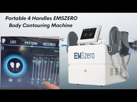 Portable EMSZERO Neo Body Contouring Machine - How to Use 